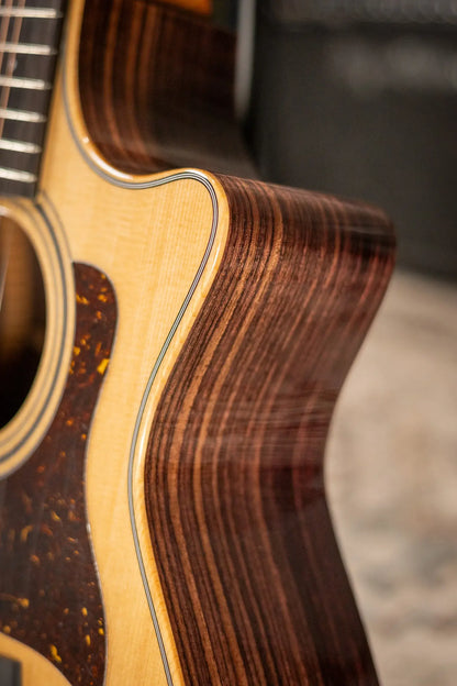 Taylor 414ce Studio Grand Auditorium Acoustic/Electric Guitar - Natural with Gig Bag