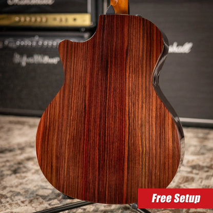 Taylor 414ce Studio Grand Auditorium Acoustic/Electric Guitar - Shaded Edge Burst with Gig Bag