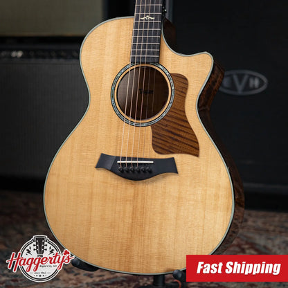 Taylor 612ce Grand Concert Acoustic/Electric Guitar with Hardshell Case