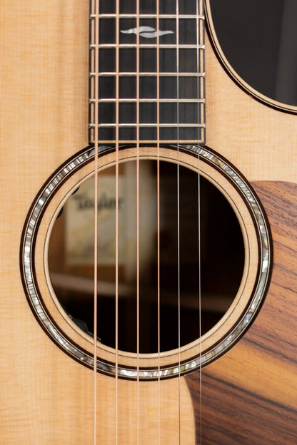 Taylor 814ce LTD Cocobolo Grand Auditorium Acoustic/Electric Guitar - Natural with Hardshell Case