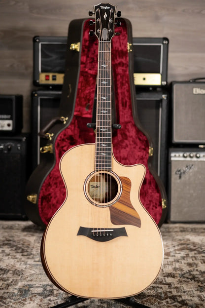 Taylor 814ce LTD Cocobolo Grand Auditorium Acoustic/Electric Guitar - Natural with Hardshell Case