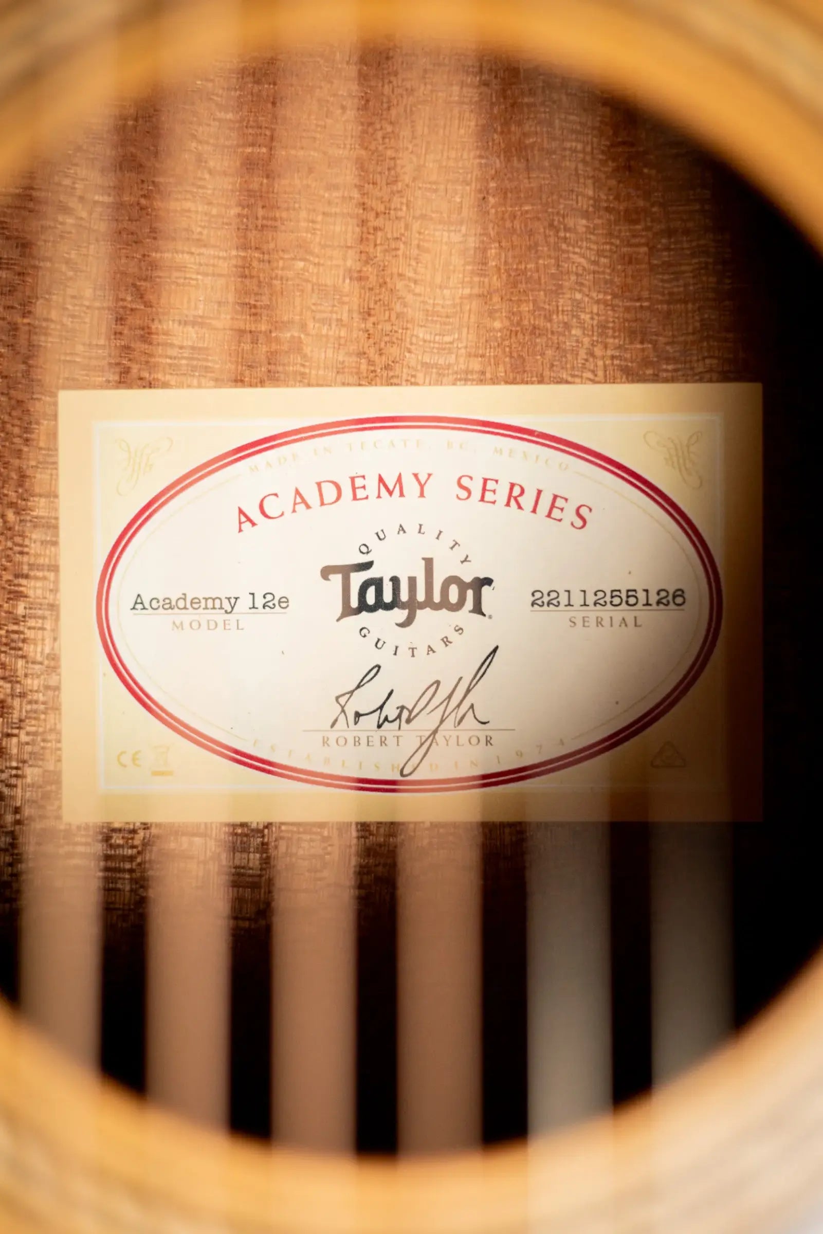 Taylor Academy 12e Grand Concert Acoustic/Electric Guitar with Gig Bag