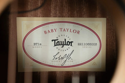 Taylor BT1e Baby Taylor Acoustic-Electric Guitar with Gig Bag