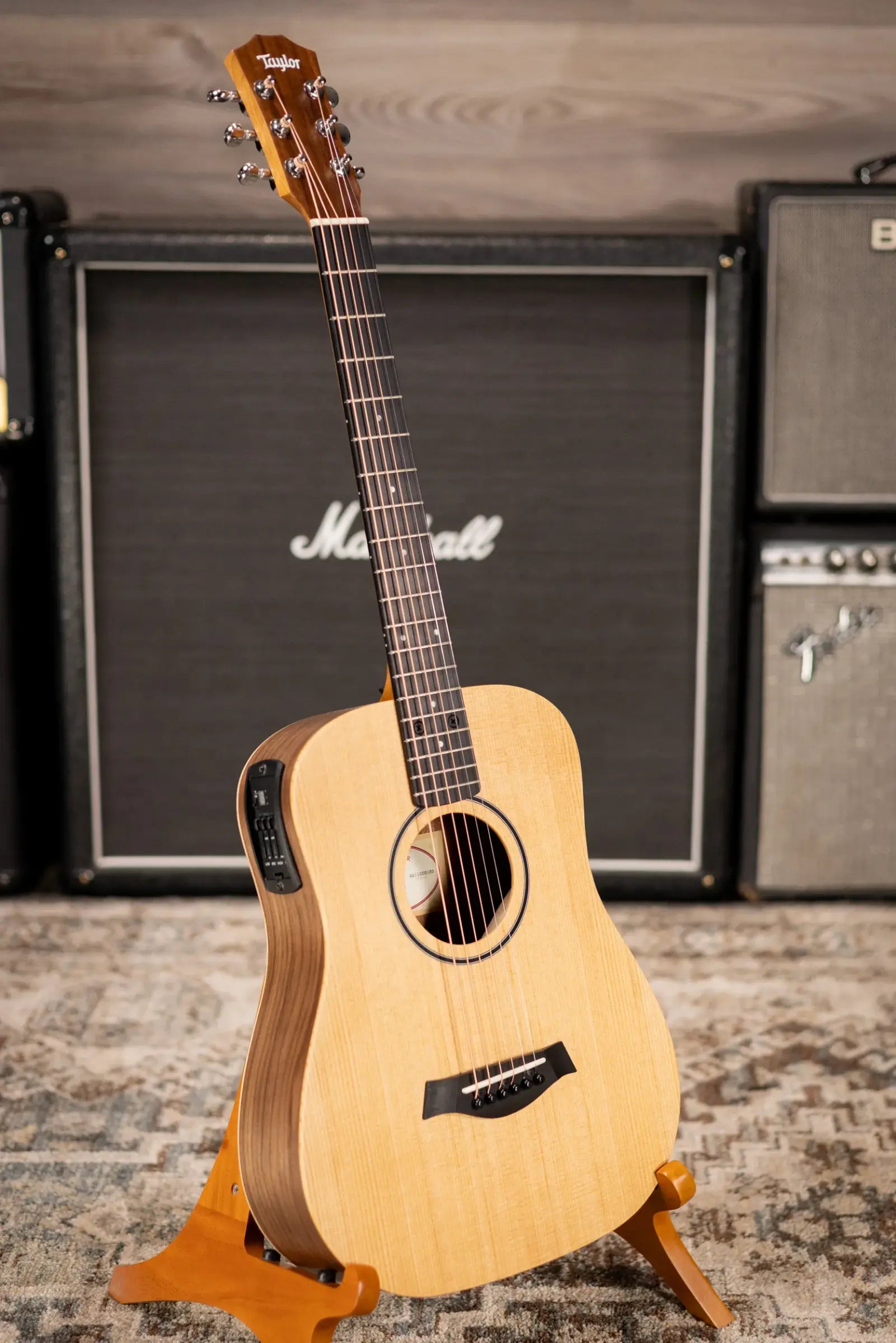 Taylor BT1e Baby Taylor Acoustic/Electric Guitar with Gig Bag
