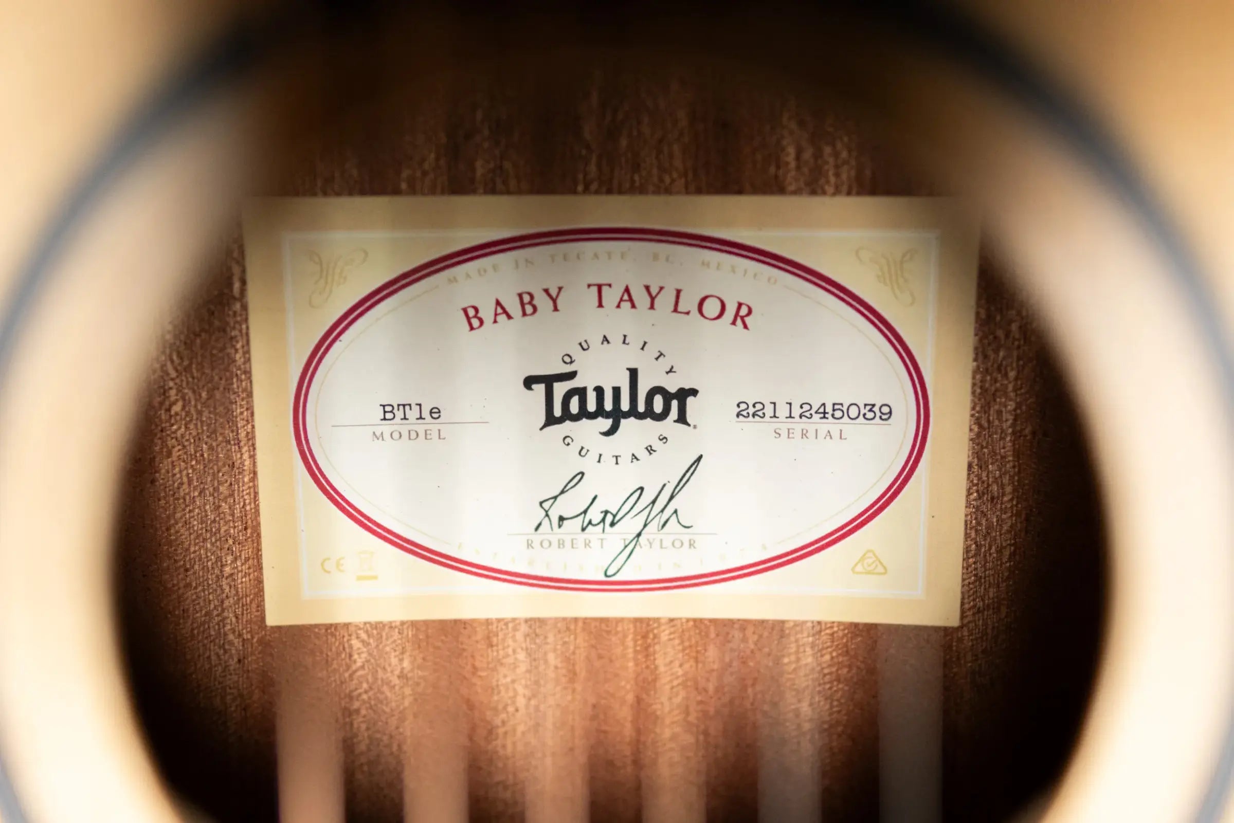 Taylor BT1e Baby Taylor Acoustic/Electric Guitar with Gig Bag