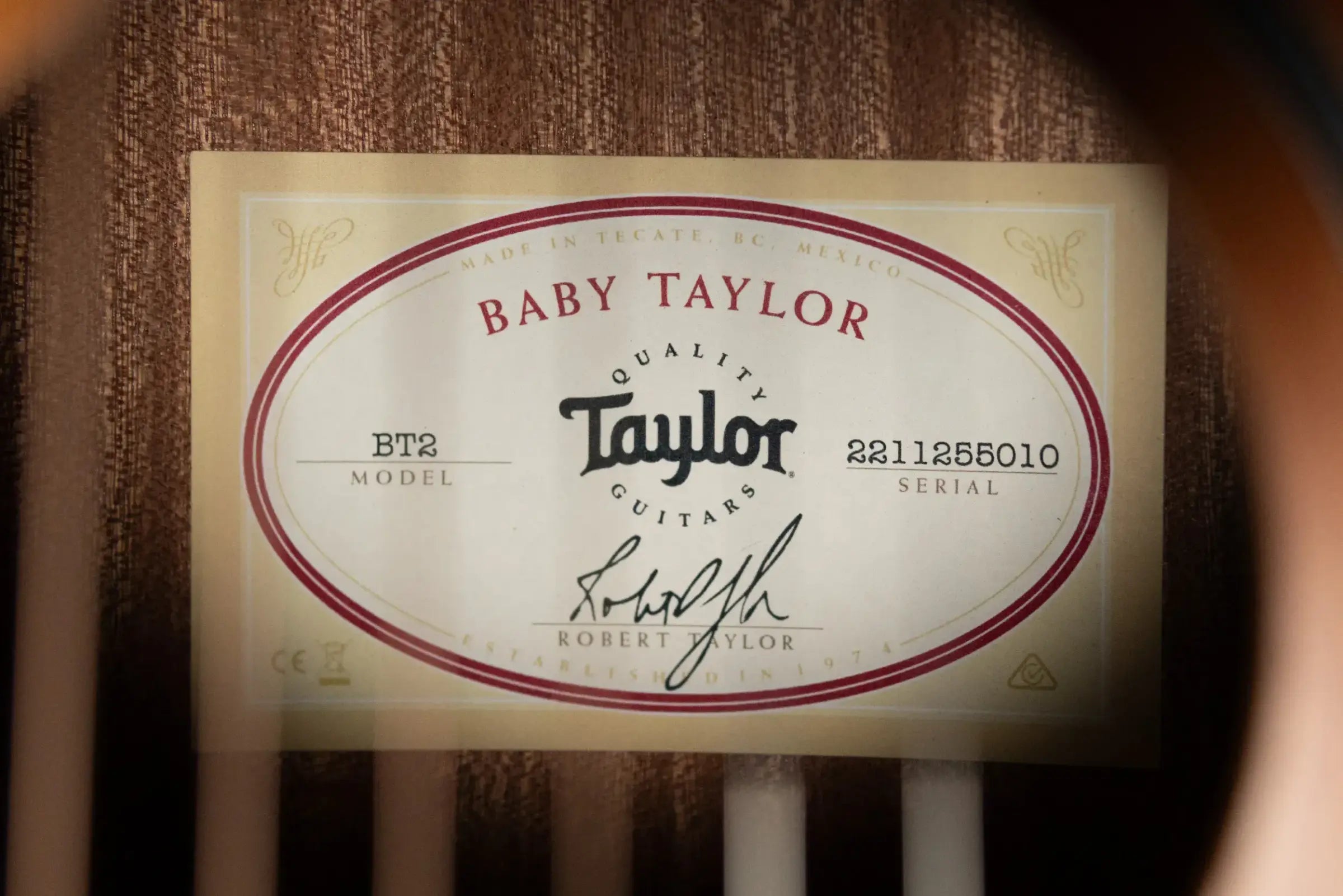 Taylor BT2 Baby Taylor Acoustic Guitar with Gig Bag - Demo