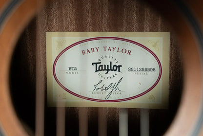 Taylor BT2 Baby Taylor Acoustic Guitar with Gig Bag - Floor Model