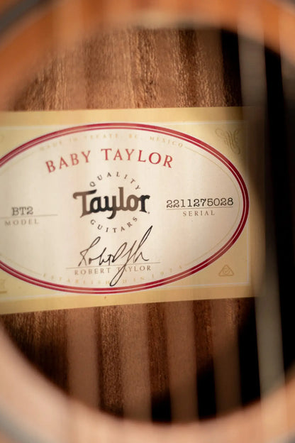 Taylor BT2 Mahogany Acoustic Guitar with Gig Bag