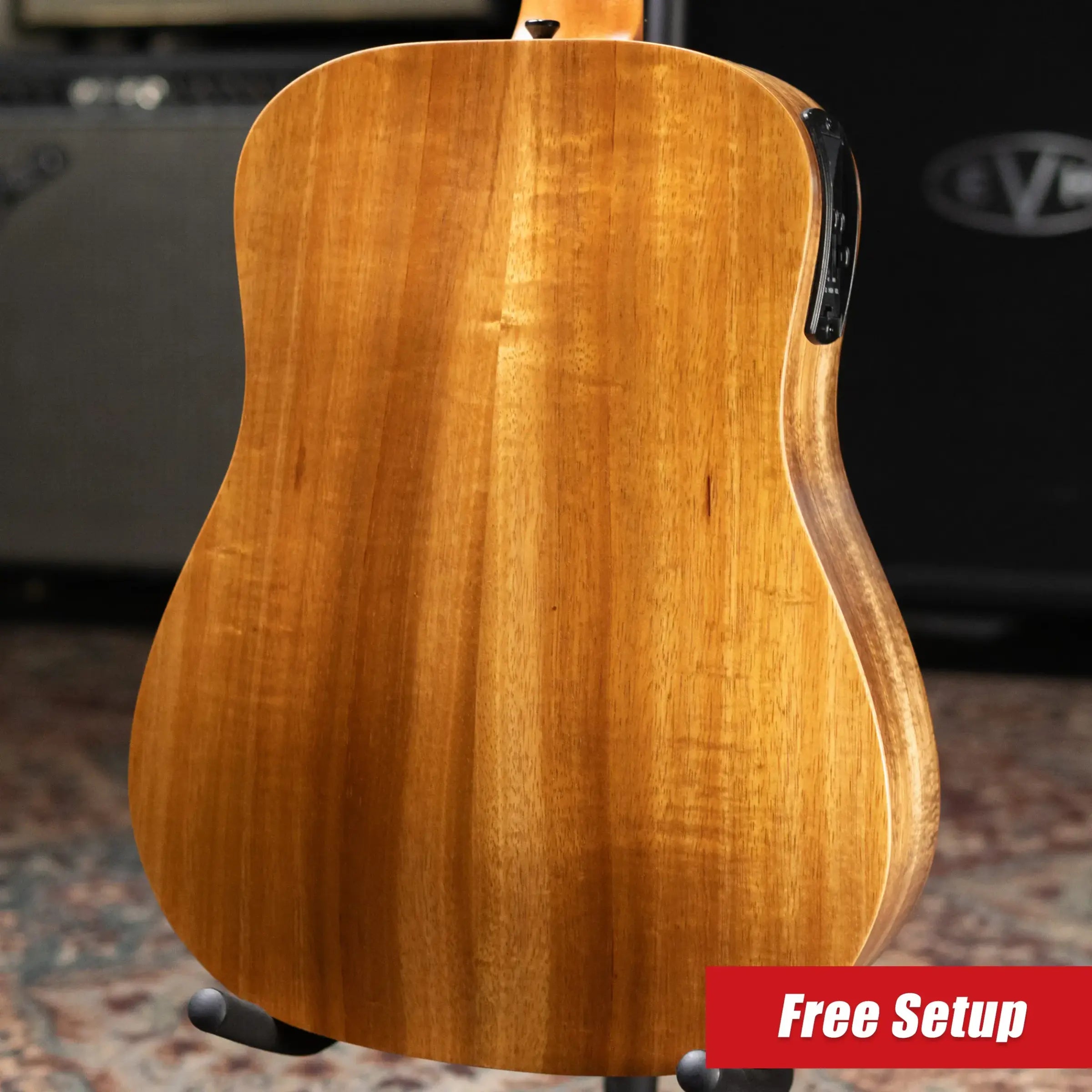 Taylor BTe-Koa Baby Taylor Acoustic/Electric Guitar with Gig Bag