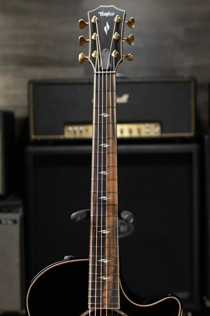 Taylor Builder's Edition 814ce Grand Auditorium Acoustic/Electric Guitar - Blacktop with Hardshell Case