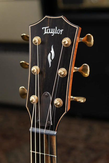 Taylor Builder's Edition 814ce Grand Auditorium Acoustic/Electric Guitar - Blacktop with Hardshell Case