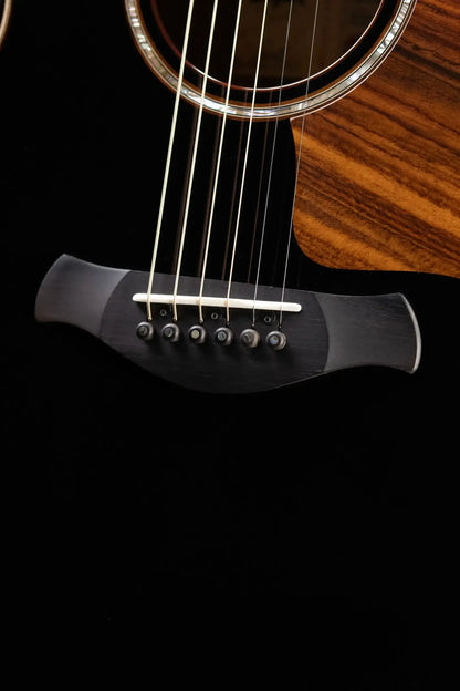 Taylor Builder's Edition 814ce Grand Auditorium Acoustic/Electric Guitar - Blacktop with Hardshell Case