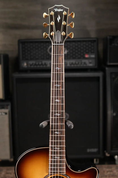 Taylor (1 of 42) Builder's Edition 814ce LTD Grand Auditorium Acoustic/Electric Guitar - Macassar Ebony with Hardshell Case