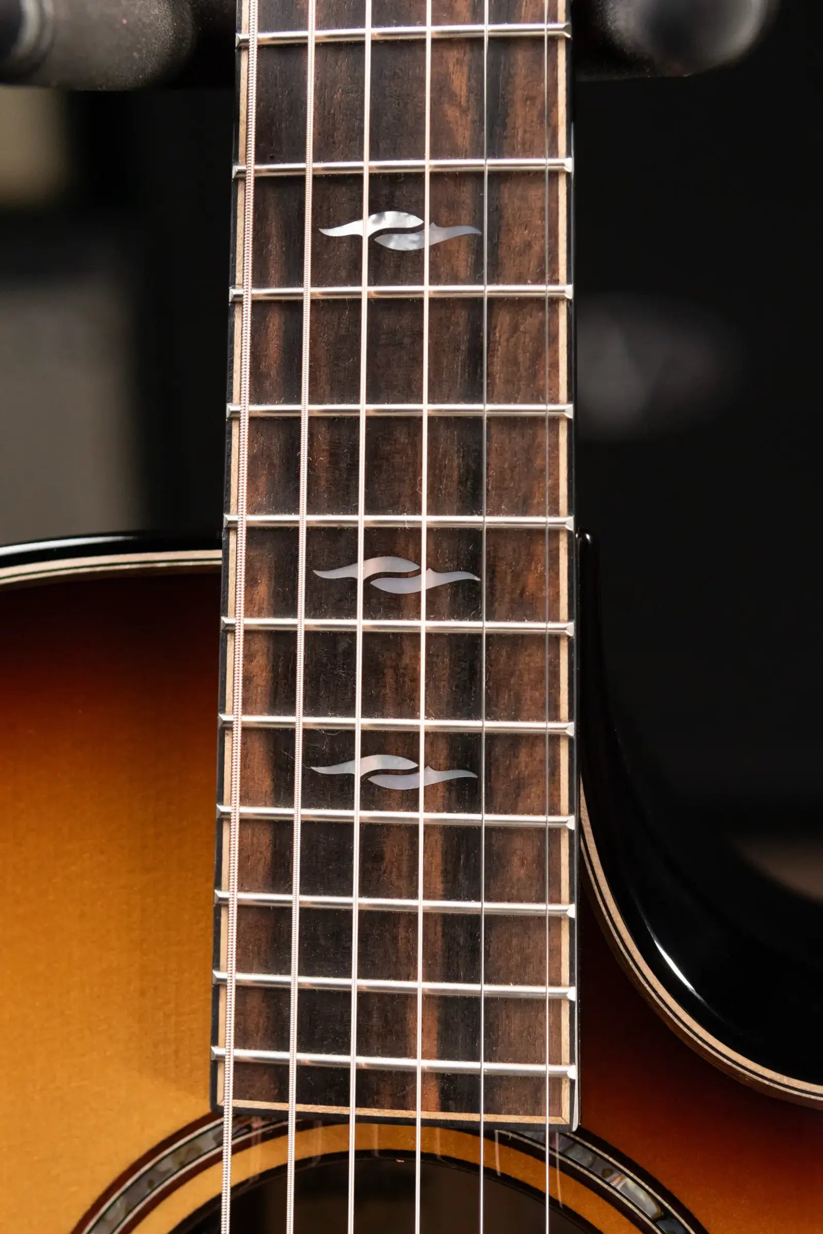 Taylor (1 of 42) Builder's Edition 814ce LTD Grand Auditorium Acoustic/Electric Guitar - Macassar Ebony with Hardshell Case