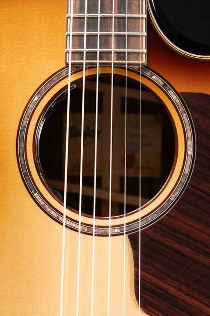 Taylor (1 of 42) Builder's Edition 814ce LTD Grand Auditorium Acoustic/Electric Guitar - Macassar Ebony with Hardshell Case
