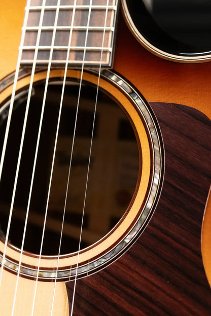 Taylor (1 of 42) Builder's Edition 814ce LTD Grand Auditorium Acoustic/Electric Guitar - Macassar Ebony with Hardshell Case