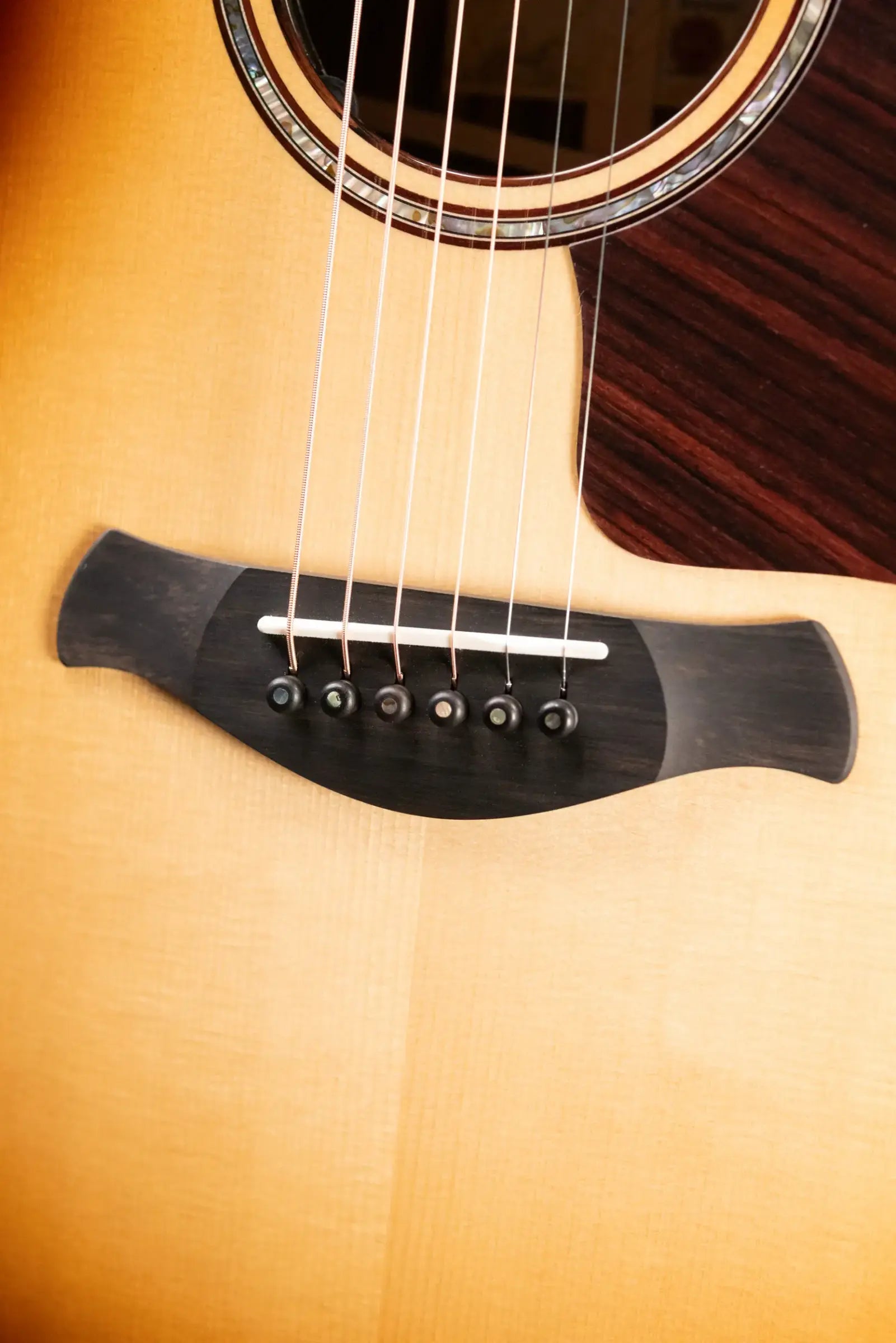 Taylor (1 of 42) Builder's Edition 814ce LTD Grand Auditorium Acoustic/Electric Guitar - Macassar Ebony with Hardshell Case