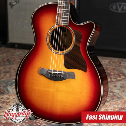 Taylor Builder's Edition 814ce Limited Edition Acoustic/Electric Guitar - Desert Dawn Top with Hardshell Case