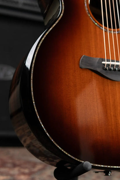 Taylor (1 of 42) Builder's Edition 914ce LTD Macassar Ebony Grand Auditorium Acoustic/Electric Guitar - Shaded Edgeburst with Hardshell Case