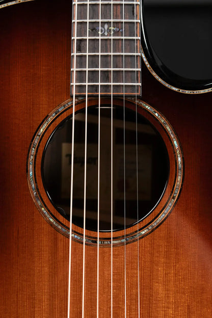 Taylor (1 of 42) Builder's Edition 914ce LTD Macassar Ebony Grand Auditorium Acoustic/Electric Guitar - Shaded Edgeburst with Hardshell Case