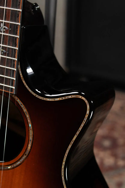 Taylor (1 of 42) Builder's Edition 914ce LTD Macassar Ebony Grand Auditorium Acoustic/Electric Guitar - Shaded Edgeburst with Hardshell Case