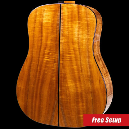 Taylor Custom Legacy K10 LTD (1 of 52) Dreadnought Acoustic Guitar - Koa/Engelmann with Hardshell Case