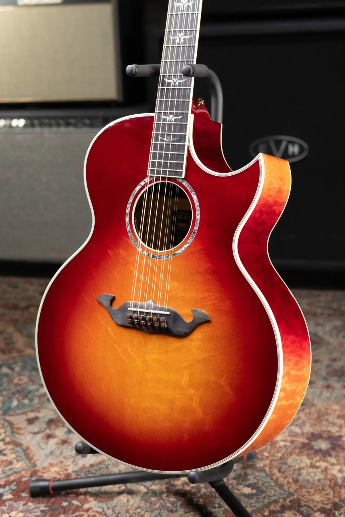 Taylor Custom Shop 2026 NAMM Catch Custom #25 C55e B6025 12-String Jumbo Acoustic/Electric Guitar with Hardshell Case