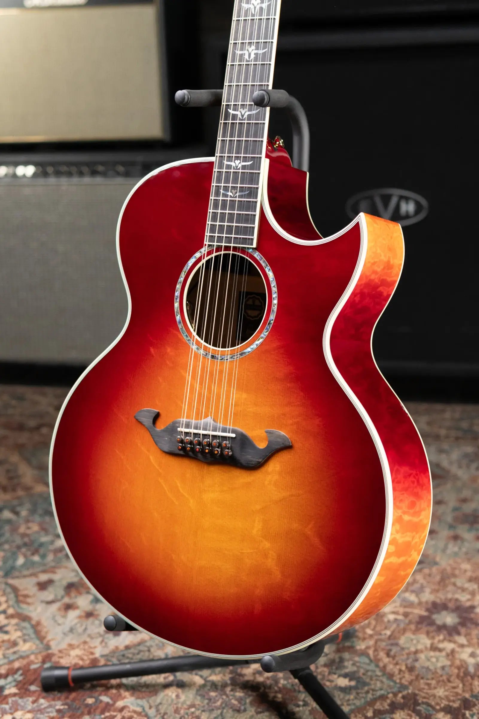 Taylor Custom Shop 2026 NAMM Catch Custom #25 C55e B6025 12-String Jumbo Acoustic/Electric Guitar with Hardshell Case