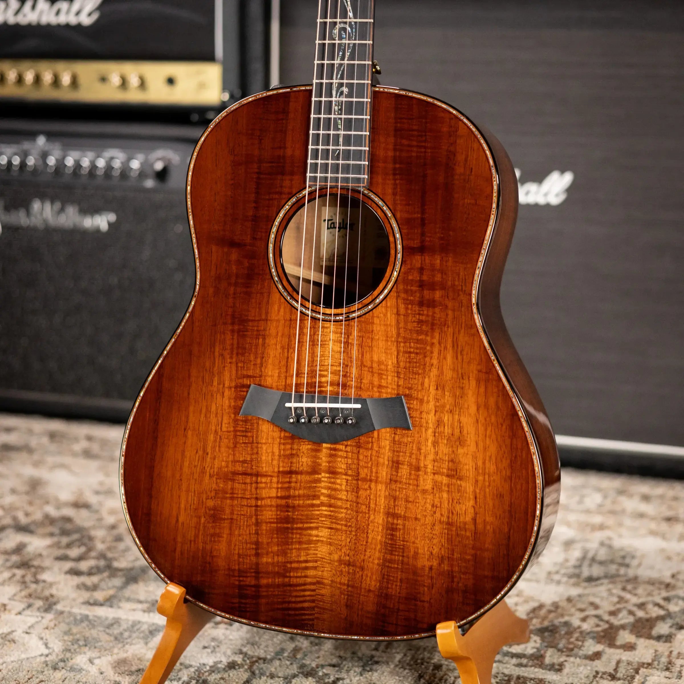 Taylor Custom Shop #B4041 C27e Grand Pacific Acoustic/Electric Guitar - Koa with Hardshell Case