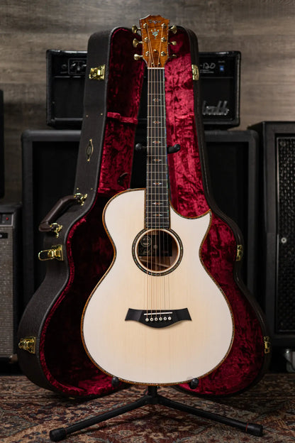 Taylor Custom Shop C12ce 12-Fret B8006 2026 Catch Event #6 Grand Concert Acoustic/Electric Guitar - Lutz Spruce / Big Leaf Maple with Hardshell Case