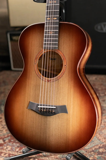 Taylor Custom "The Monument" 1 of 20 12-Fret 2025 Catch Event #10 Grand Concert Acoustic/Electric Guitar - Black Limba/Sinker Cypress with Hardshell Case