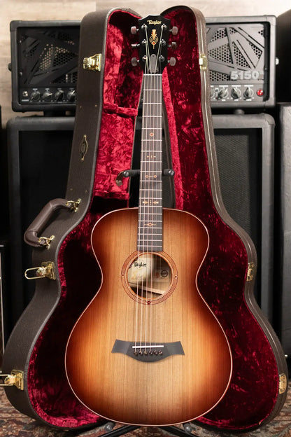 Taylor Custom "The Monument" 1 of 20 12-Fret 2025 Catch Event #10 Grand Concert Acoustic/Electric Guitar - Black Limba/Sinker Cypress with Hardshell Case