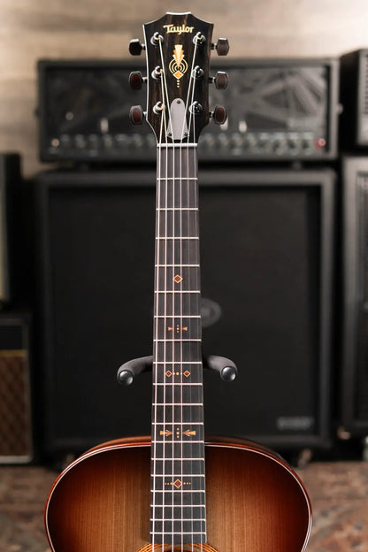 Taylor Custom "The Monument" 1 of 20 C12e 12-Fret 2025 Catch Event #10 Grand Concert Acoustic/Electric Guitar - Black Limba/Sinker Cypress with Hardshell Case