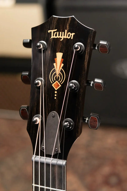 Taylor Custom "The Monument" 1 of 20 C12e 12-Fret 2025 Catch Event #10 Grand Concert Acoustic/Electric Guitar - Black Limba/Sinker Cypress with Hardshell Case