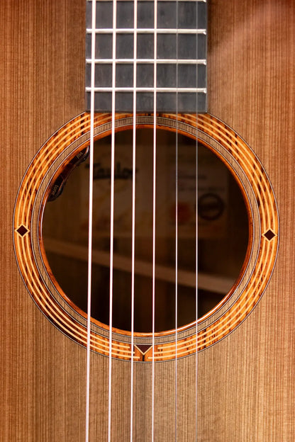 Taylor Custom "The Monument" 1 of 20 C12e 12-Fret 2025 Catch Event #10 Grand Concert Acoustic/Electric Guitar - Black Limba/Sinker Cypress with Hardshell Case