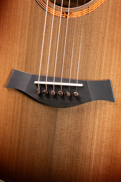 Taylor Custom "The Monument" 1 of 20 C12e 12-Fret 2025 Catch Event #10 Grand Concert Acoustic/Electric Guitar - Black Limba/Sinker Cypress with Hardshell Case