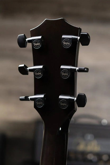 Taylor Custom Shop Grand Auditorium Thin Body Acoustic/Electric Guitar - Transparent Black with Hardshell Case