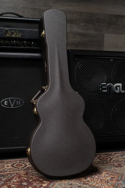 Taylor Custom Shop Grand Auditorium Thin Body Acoustic/Electric Guitar - Transparent Black with Hardshell Case