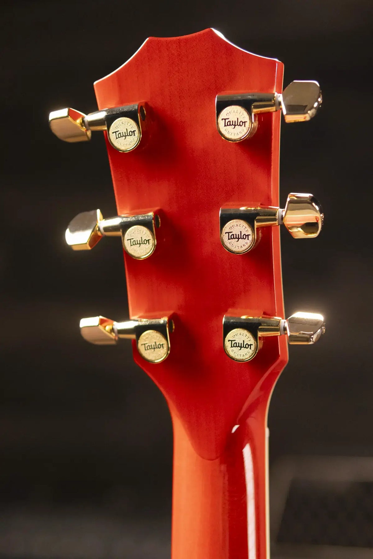 Taylor Doyle Dykes Signature Model Grand Auditorium Acoustic/Electric Guitar - Translucent Orange with Aerocase - Demo
