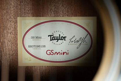 Taylor GS Mini Sapele Acoustic Guitar with GS Mini Hard Bag