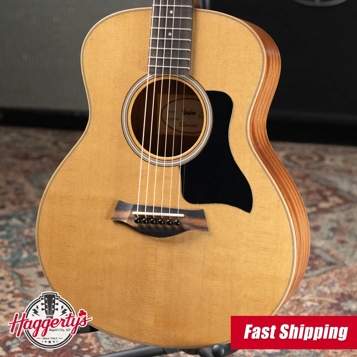Taylor GS Mini Sapele Acoustic Guitar with GS Mini Hard Bag