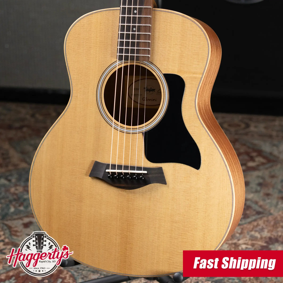 Taylor GS Mini Sapele Acoustic Guitar with GS Mini Hard Bag