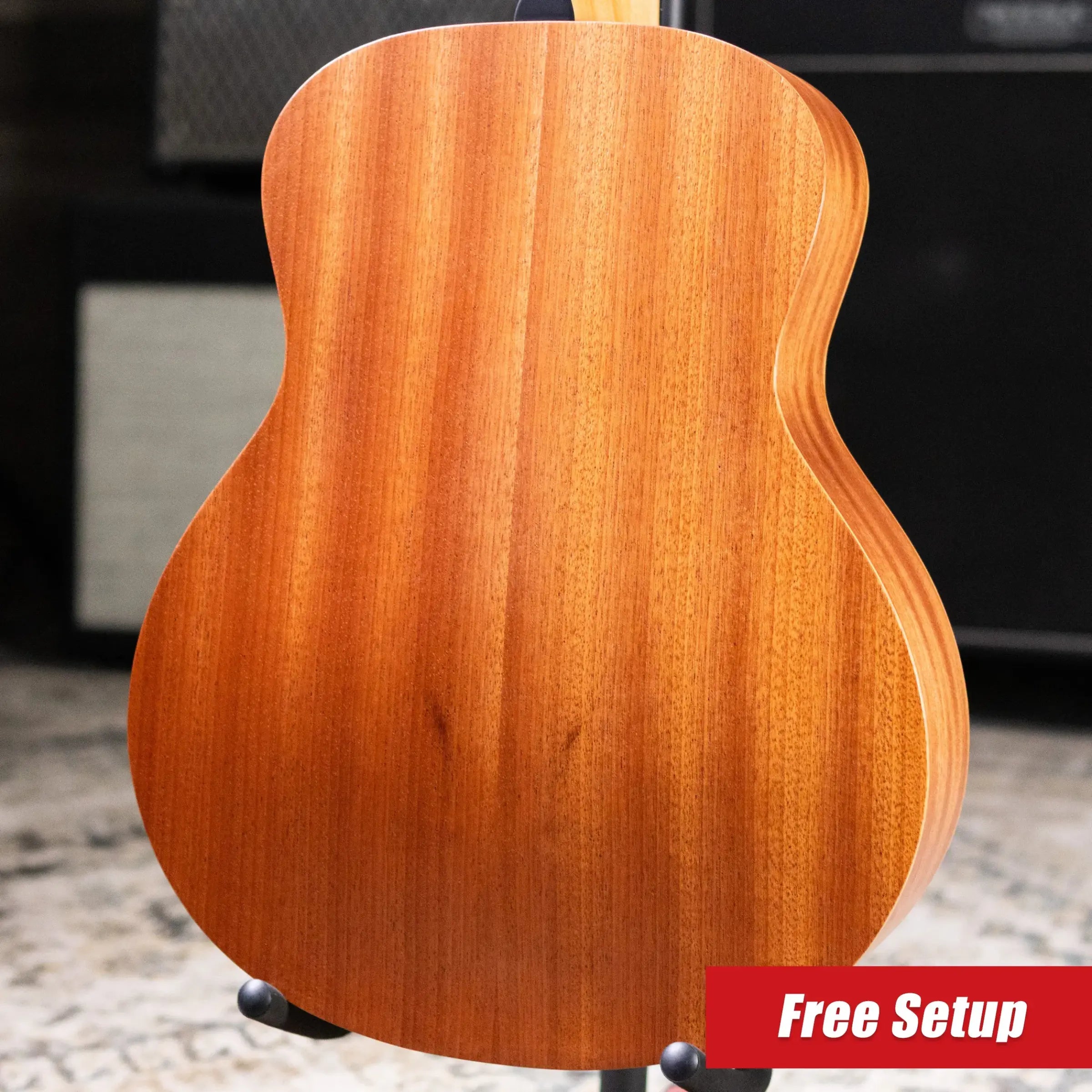 Taylor GS Mini Sapele Acoustic Guitar with Tan Structured Gig Bag