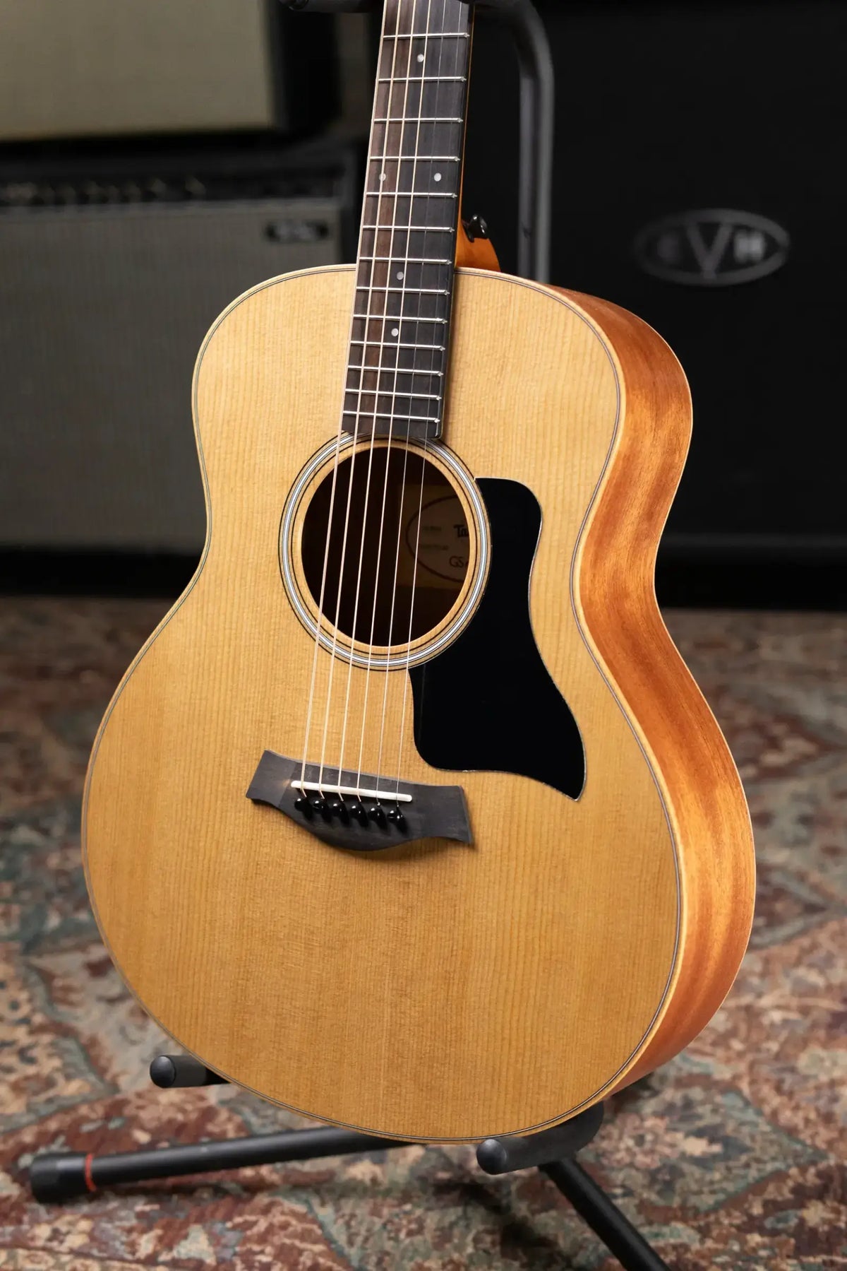 Taylor GS Mini Sapele Acoustic Guitar with Tan Structured Gig Bag