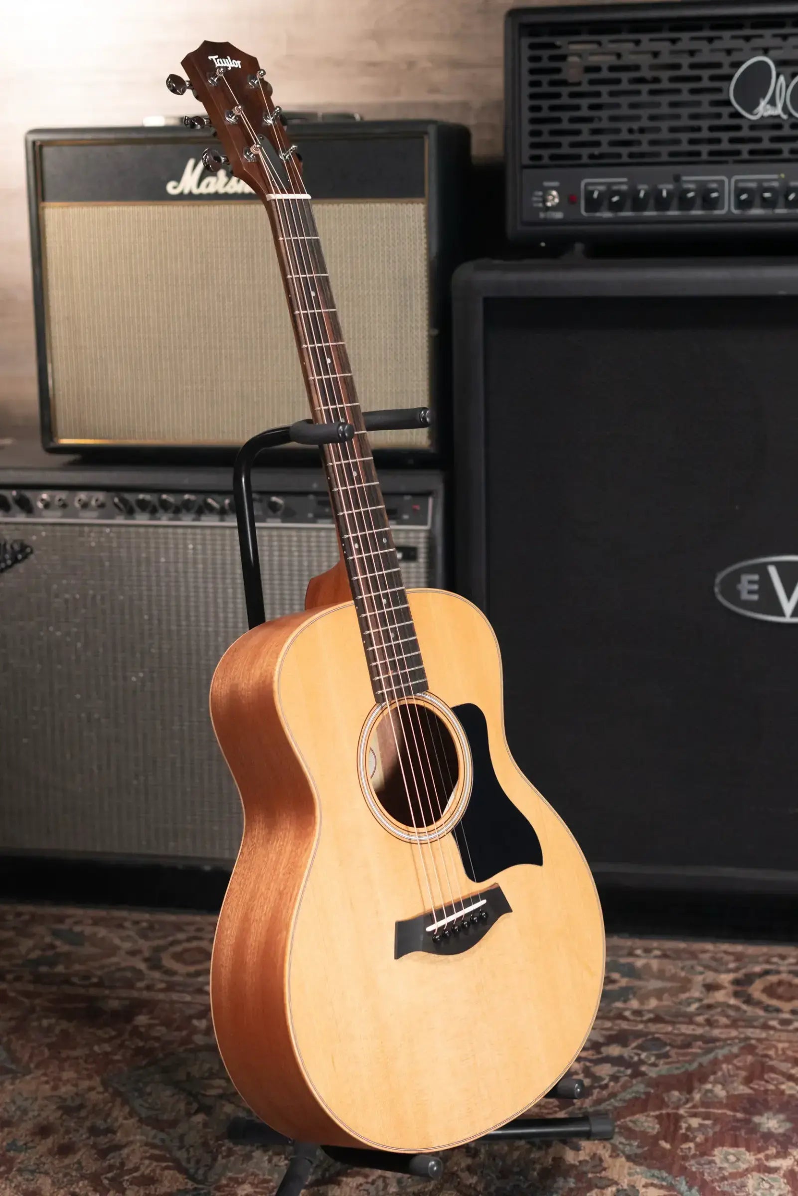 Taylor GS Mini Sapele Acoustic Guitar with Tan Structured Gig bag