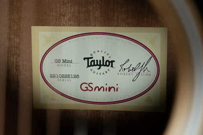 Taylor GS Mini Sapele with Tan Structured Gigbag