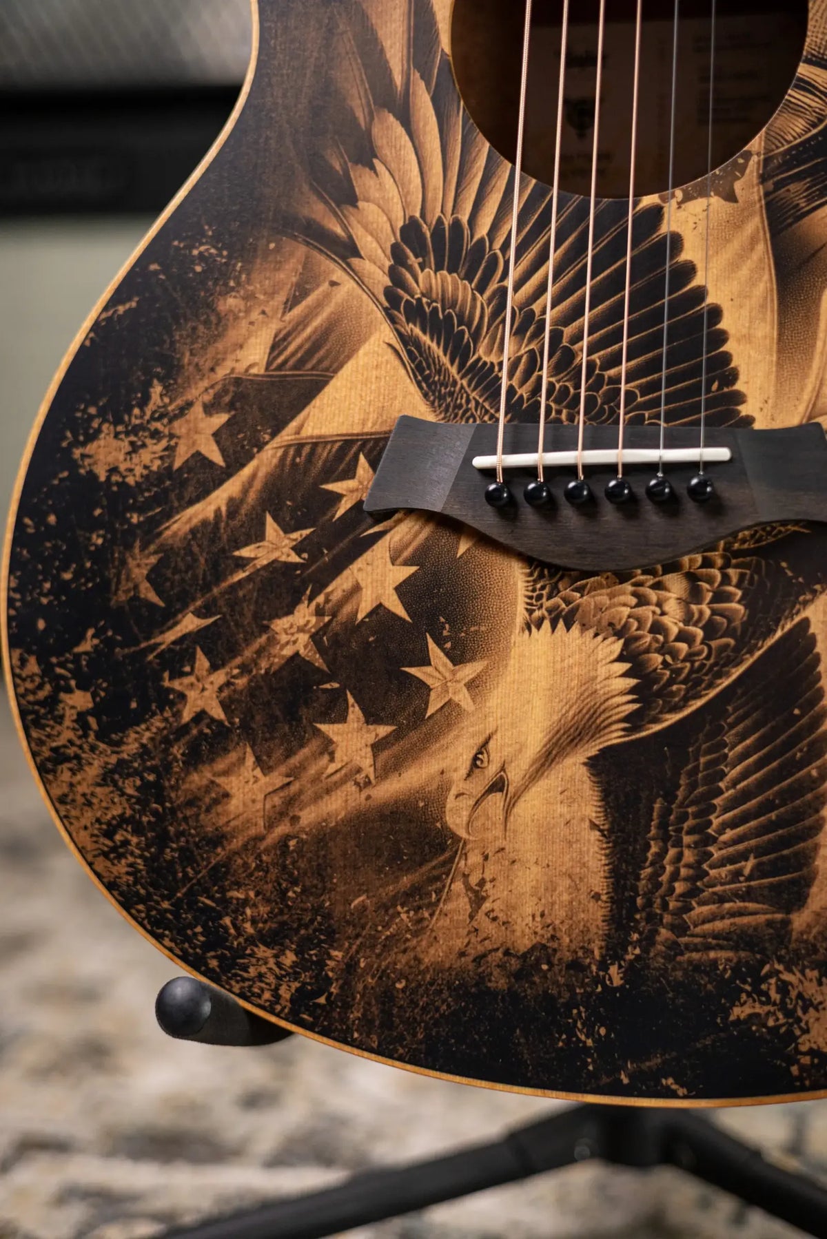 Taylor GS Mini Special Edition Guitars 4 Veterans Acoustic Guitar - Americana with GS Mini Bag - Demo