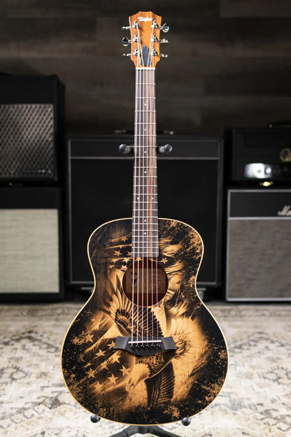 Taylor GS Mini Special Edition Guitars 4 Veterans Acoustic Guitar with GS Mini Bag