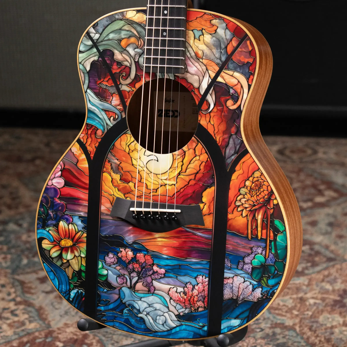 Taylor GS Mini Special Edition ZEDD Acoustic Guitar - Telos with GS Mini Bag