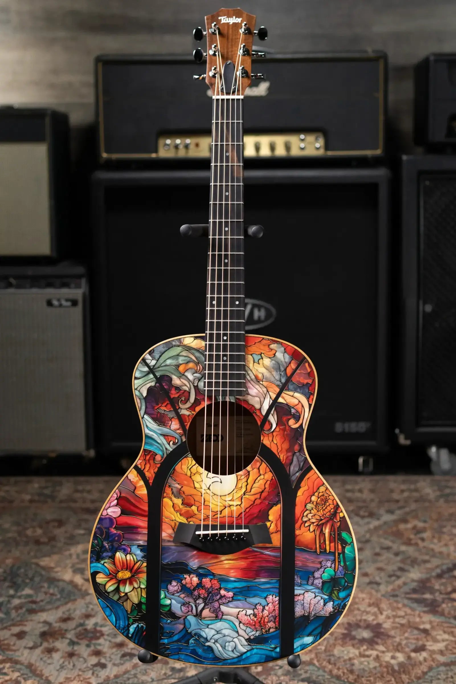 Taylor GS Mini Special Edition ZEDD Acoustic Guitar - Telos with GS Mini Bag